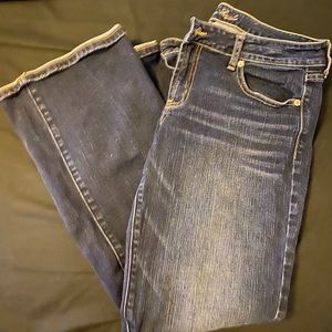 Size 14 Low rise American eagle flare pants